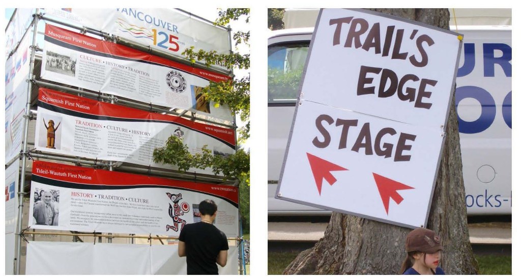 Flashback 2011: Celebrate Vancouver 125 – Summer Live –&nbsp;Signage?